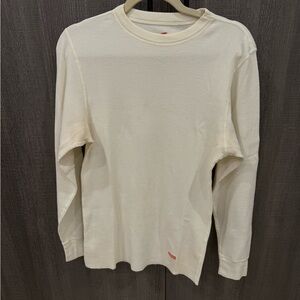 Hanes x Supreme Long Sleeve Thermal Shirt Size M